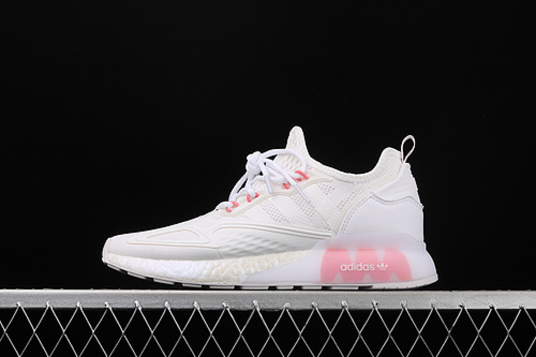 Unbranded [FV8983]-[ZG ZX 2K BOOST SHOES CLOUD WHITE/CLOUD WHITE/LIGHT PINK]-[WOMAN:36-39], photo 1