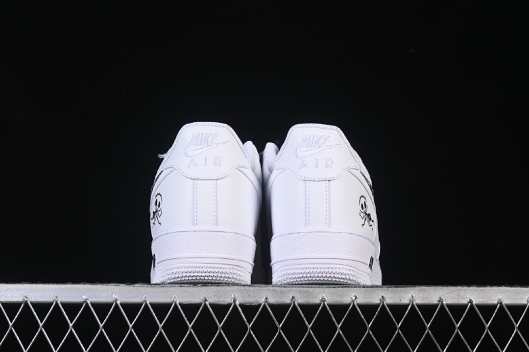 Nike [ZH0316-096]-[AIR FORCE 1 07 LOW WHITE/BLACK]-[WOMAN:36-39]-[MAN:40-45] - Image 14