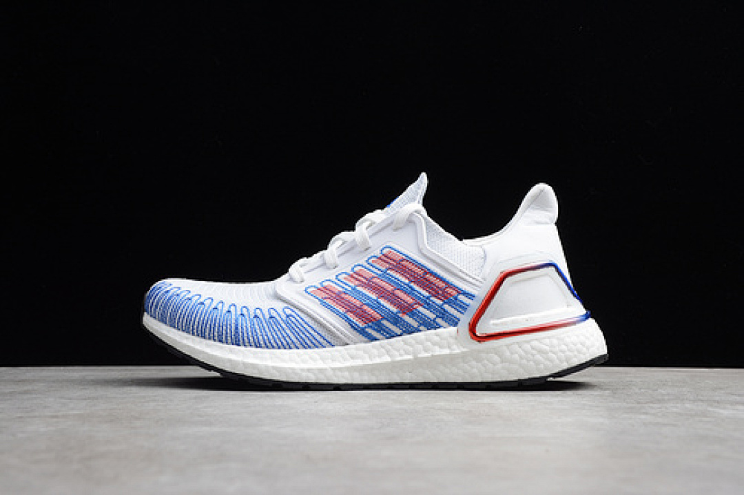 On Running [EG0712]-[ULTRA BOOST 20 CONSORTIUM CLOUD WHITE/BLUE/RED]-[WOMAN:36-39]-[MAN:40-45], photo 1