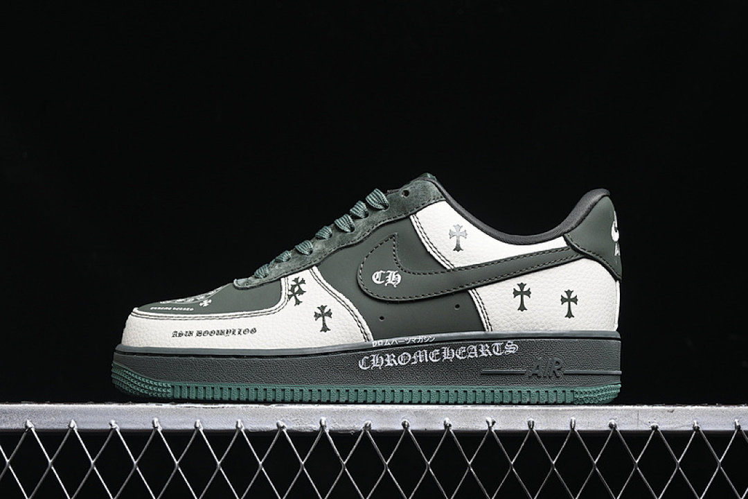 Nike [KK1988-029]-[AIR FORCE 1 07 LOW OFF WHITE/GREEN]-[WOMAN:36-39]-[MAN:40-45], photo 1