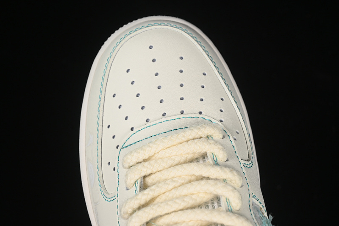 Nike [FJ7740-510]-[AIR FORCE 1 07 LOW LOVE WORDS WHITE/GREY/BLUE]-[WOMAN:36-39]-[MAN:40-45] - Image 10