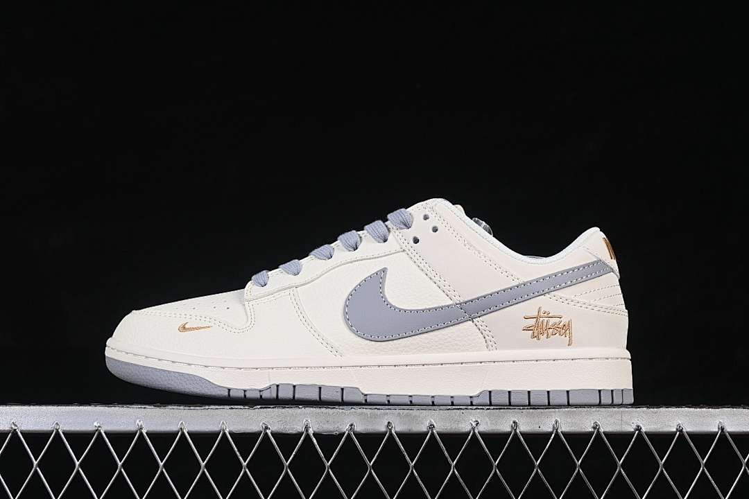 Unbranded [JP1628-040]-[SB DUNK LOW LOW-TOP CASUAL SNEAKERS WHITE/GREY]-[WOMAN:36-39]-[MAN:40-45], photo 1