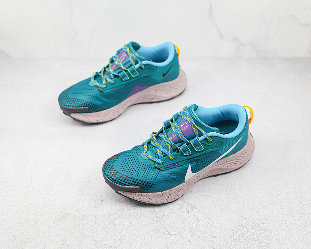 Nike [DA8698-300]-[PEGASUS TRAIL 3 DARK TEAL GREEN/ARMORY NAVY/TURQUOISE BLUE/PINK GLOW] - Image 5