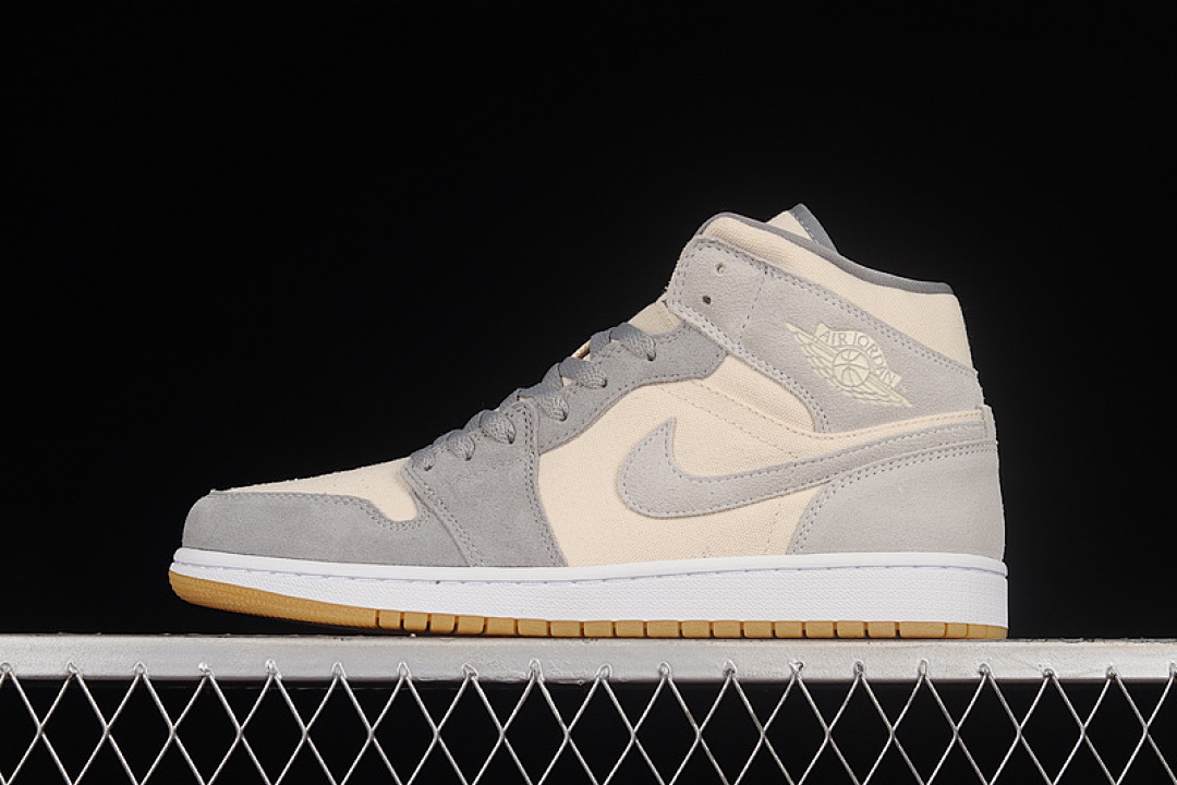 Jordan [DN4281-100]-[AIR JORDAN 1 MID SE COCONUT MILK/COCONUT MILK/PARTICLE GREY]-[MAN:40-46], photo 1