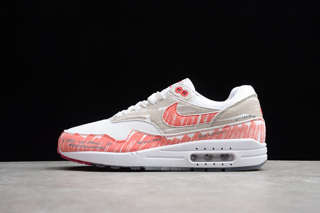 Unbranded [CJ4286-101]-[AIR MAX 1 TINKER SKETCH TO SHELF WHITE/RED-BLACK/GREY]-[UNISEX:36-45], photo 1
