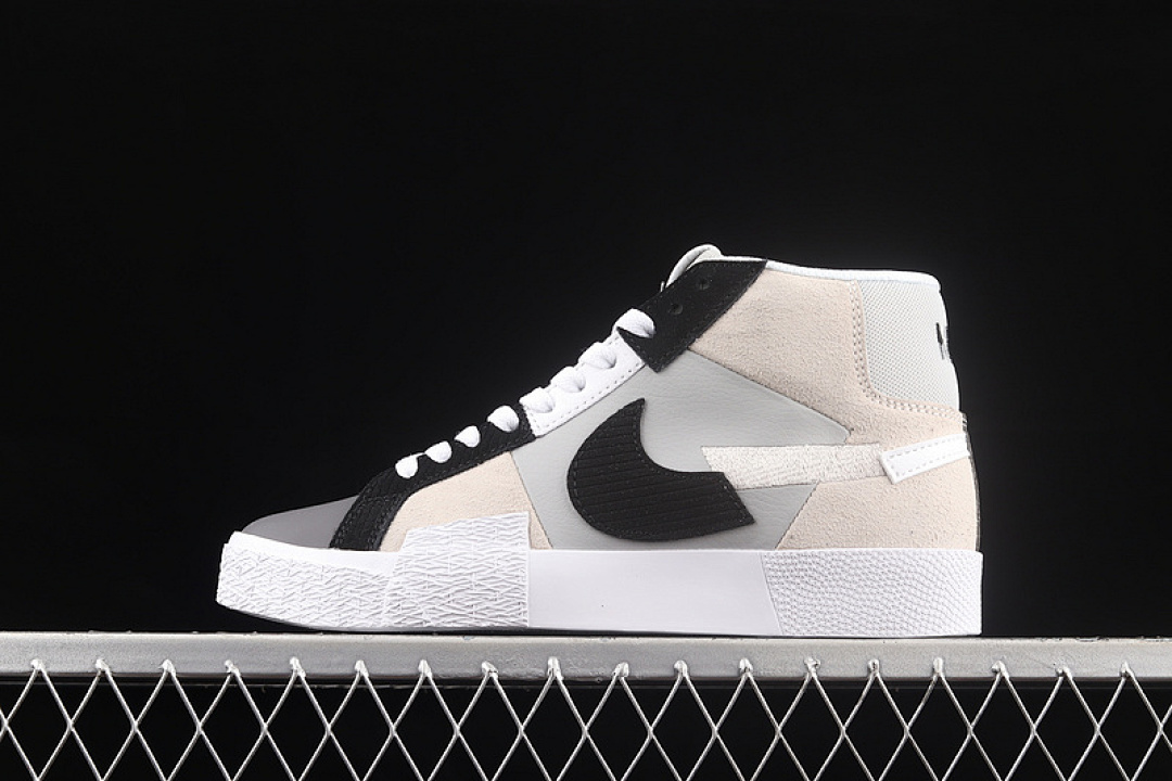 Unbranded [DA8854-700]-[SB ZOOM BLAZER MID PRM WHITE/BLACK/GREY]-[WOMAN:36-39]-[MAN:40-45], photo 1