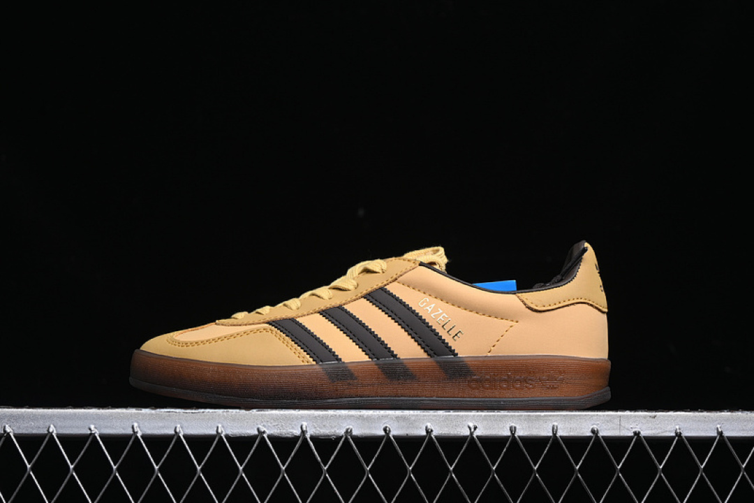 Adidas ORIGIALS GAZELLE INDOOR BLACK/YELLOW · IH4771, photo 1