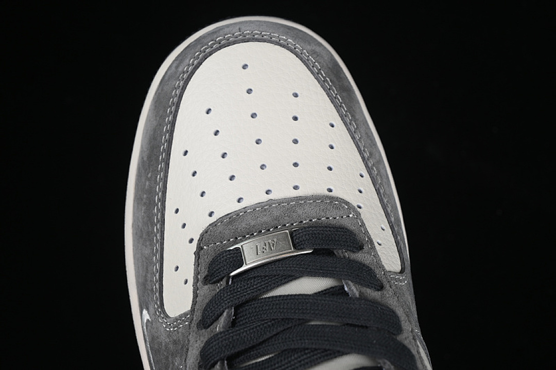 Nike [XZ6188-792]-[AIR FORCE 1 07 LOW SUPREME WHITE/GREY/BLACK]-[WOMAN:36-39]-[MAN:40-45] - Image 10
