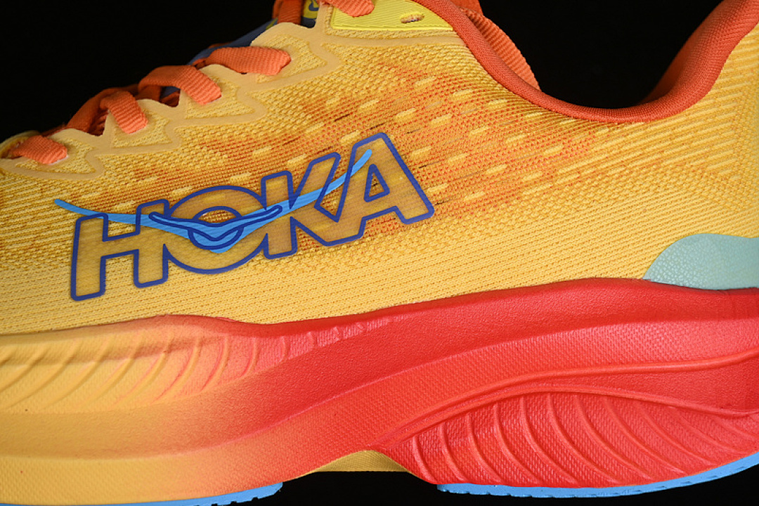 Chanel [1147790 PYS]-[HOKA ONE MACH 6 RED/BLUE/ORANGE]-[WOMAN:36-39]-[MAN:40-45] - Image 8