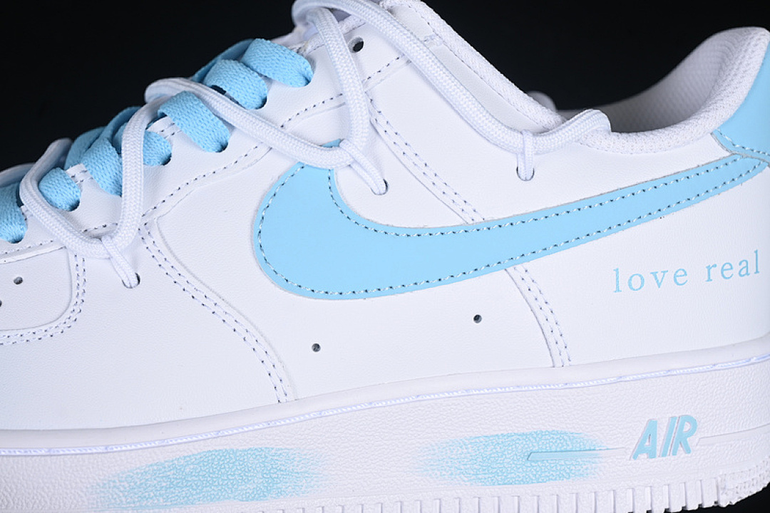 Nike [CQ2288-801]-[AIR FORCE 1 07 LOW WHITE/BLUE]-[WOMAN:36-39]-[MAN:40-45] - Image 8