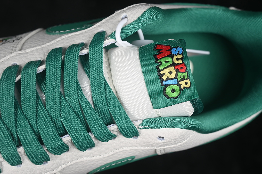 Nike [DW8806-028]-[AIR FORCE 1 07 LOW CASUAL SNEAKERS DARK GREEN/WHITE]-[WOMAN:36-39]-[MAN:40-45] - Image 8