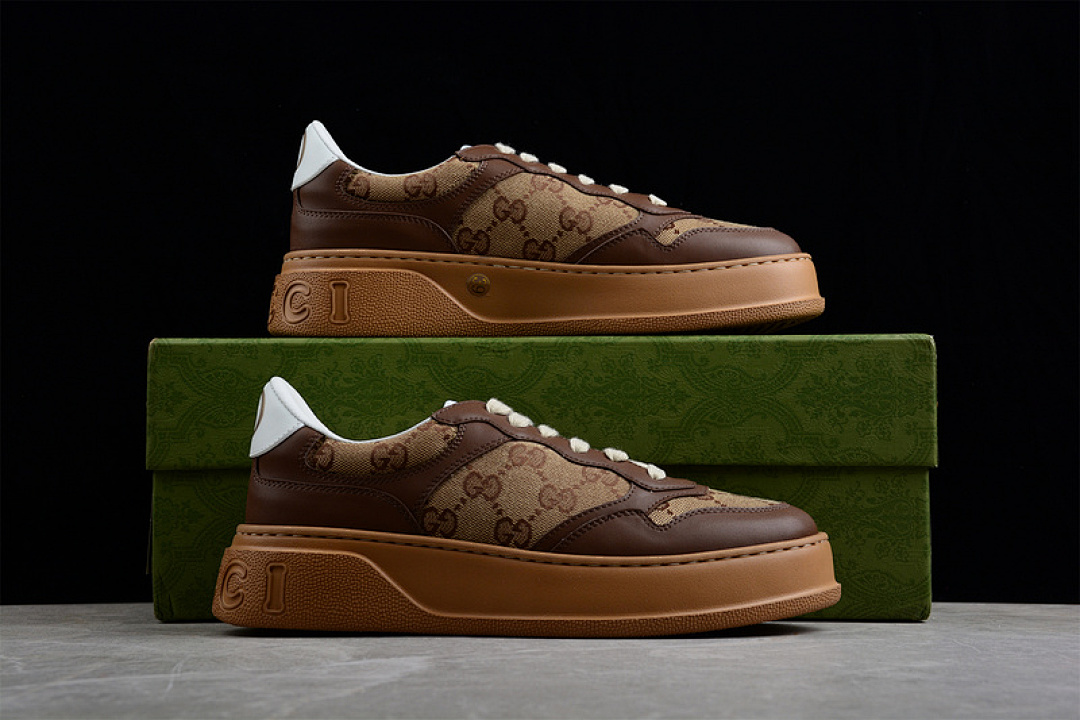 Chanel [GU*CCI SCREENER GG HIGH-TOP SNEAKER DARK BROWN/DARK BROWN/WHITE]-[WOMAN:35-39]-[MAN:40-44] - Image 16