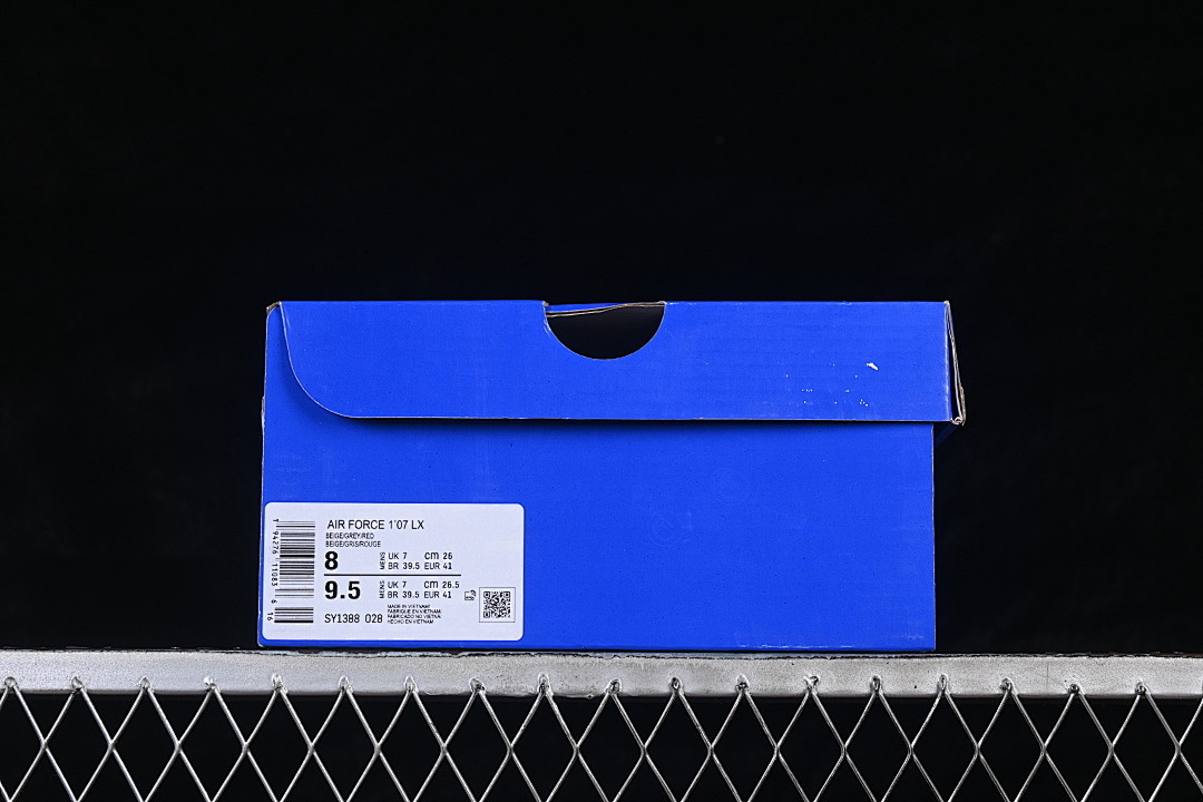 Nike [SY1388-028]-[AIR FORCE 1 07 LOW WHITE/GREY/WINE RED]-[WOMAN:36-39]-[MAN:40-45] - Image 12
