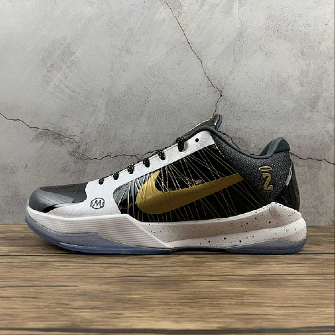 Nike Nike KOBE 5 PROTRO BLACK/WHITE/GOLD · CD0824-127, photo 1