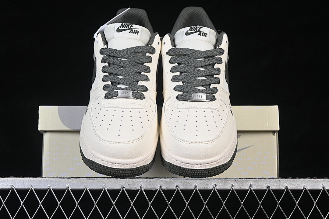 Nike [SM6668-125]-[AIR FORCE 1 07 LOW WHITE/DARK GREEN/WHITE]-[WOMAN:36-39]-[MAN:40-45] - Image 13