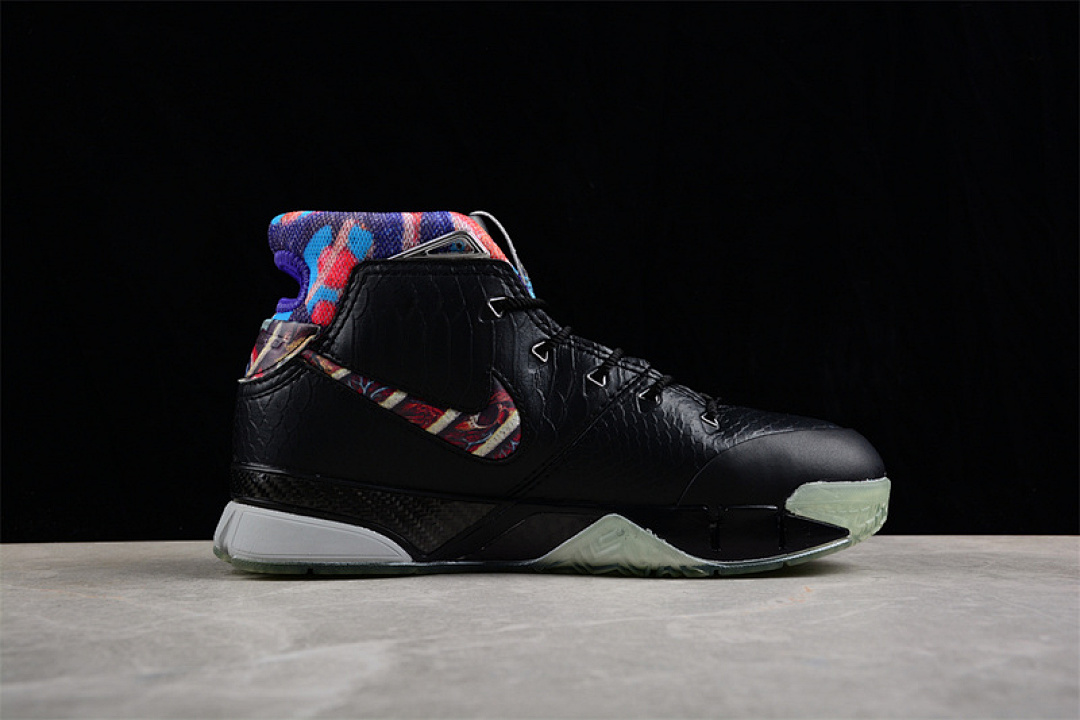 Nike [640221-001]-[ZOOM KOBE 1 BLACK/MULTI-COLOR-WOLF GREY]-[MAN:40-46] - Image 13