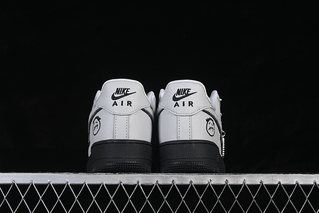 Nike [XL1979-128]-[AIR FORCE 1 07 LOW WHITE/BLACK]-[WOMAN:36-39]-[MAN:40-45] - Image 14