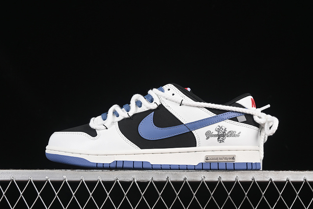 Unbranded [WB0320-019]-[SB DUNK LOW WHITE/BLACK/BLUE]-[WOMAN:36-39]-[MAN:40-45], photo 1