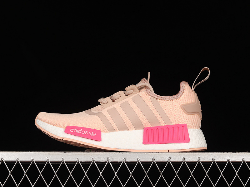 NMD R1 BOOST SHOES LIGHT PINK/PINK/CLOUD WHITE · GZ7998, photo 1