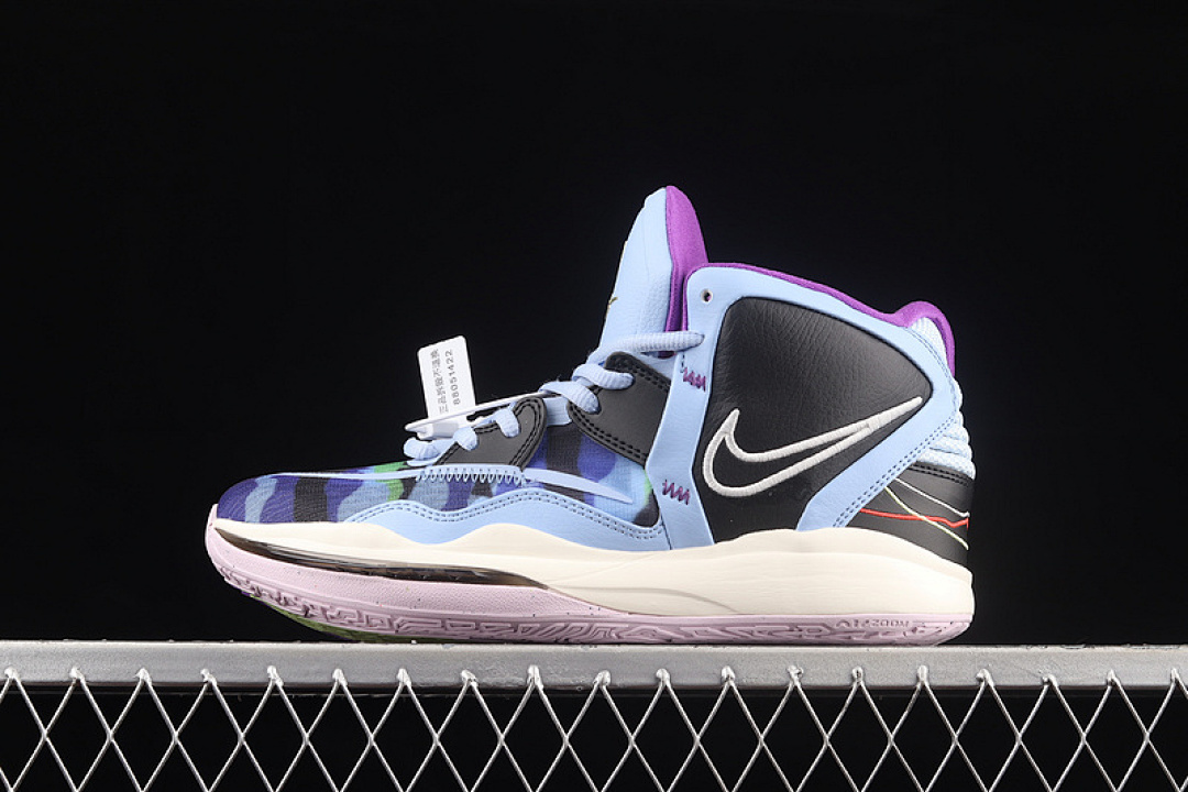 KYRIE 8 GS ALUMINUM ALUMINUM/BLACK/BRIGHT CRIMSON/SAIL · DD0334-400, photo 1