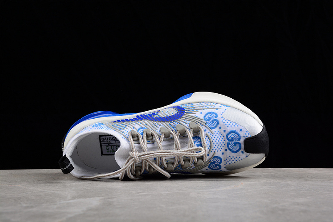 Gucci [USN108485]-[GU*CCI TRCH MUL WA GG SOGGI BLUE/LIGHT GREY/WHITE]-[WOMAN:36-39]-[MAN:40-46] - Image 13