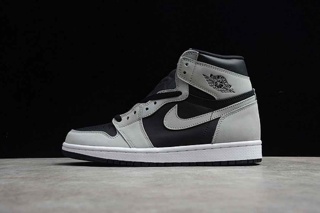 Jordan [555088-035]-[AIR JORDAN 1 RETRO HIGH OG SHADOW 2.0 BLACK/LIGHT SMOKE GREY/WHITE]-[36-46], photo 1