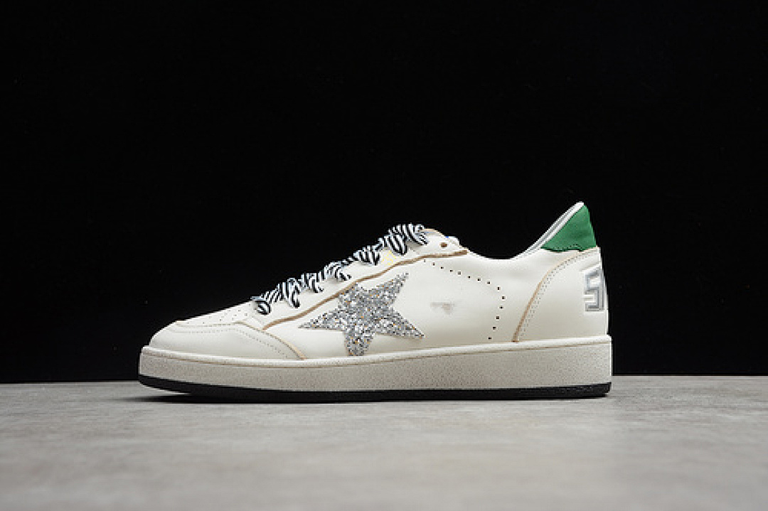 Golden Goose [G32WS590]-[GOLDEN*GOOSE SUPER STAR WHITE/SILVER/GREEN]-[WOMAN:35-39]-[MAN:40-44], photo 1