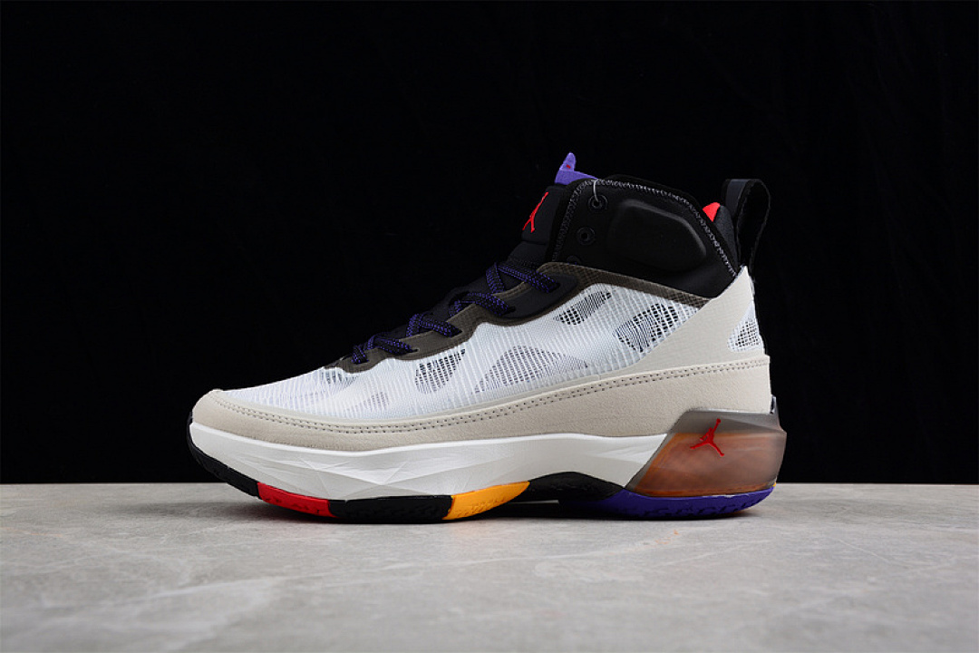 Jordan [DD6959-060]-[AIR JORDAN 37 PF BEYOND BORDERS LIGHT BONE/BLACK/DARK CONCORD/FIRE RED]-[39-46], photo 1