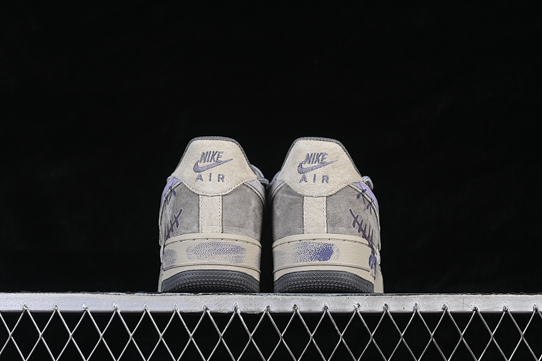 Nike [YD2425-066]-[AIR FORCE 1 07 LOW BAND AID CASUAL SNEAKERS GREY/BEIGE]-[WOMAN:36-39]-[MAN:40-45] - Image 13