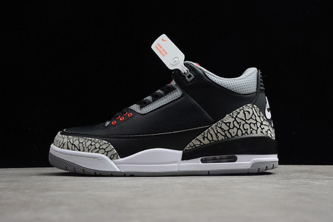 Jordan AIR Jordan 3 RETRO OG BLACK/CEMENT · 854262-001, photo 1