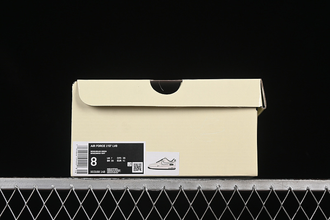 Nike [XX3168-148]-[AIR FORCE 1 07 LOW SUPREME WHITE/GREEN]-[WOMAN:36-39]-[MAN:40-45] - Image 12