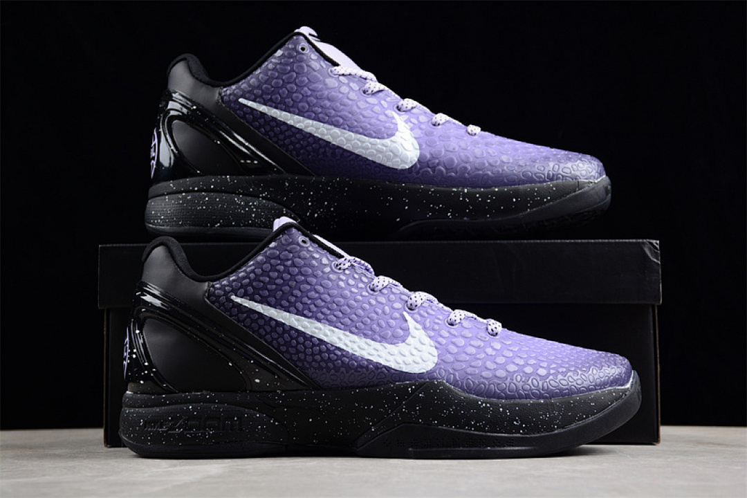 Nike [DM2825-001]-[ZOOM KOBE 6 PROTRO EYBL WHITE/PURPLE/BLACK]-[MAN:40-46] - Image 2