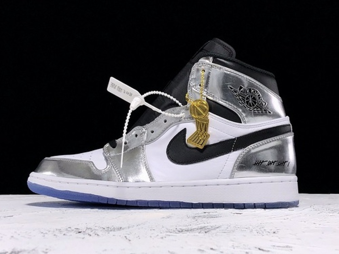 Jordan [AQ7476-016]-[GET AIR JORDAN 1 RETRO HIGH THINK 16 CHROME/BLACK-WHITE-TURBO], photo 1