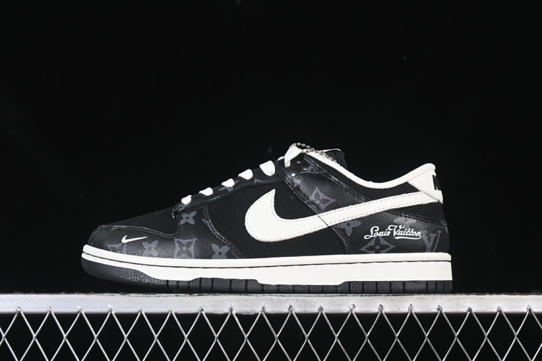 Louis Vuitton [SC0601-458]-[SB DUNK LOW LV WHITE/BLACK]-[WOMAN:36-39]-[MAN:40-45], photo 1