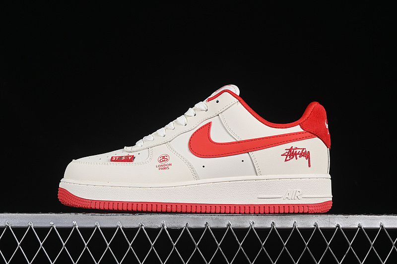 Nike Nike AIR FORCE 1 07 LOW OFF WHITE/ORANGE · DF0188-031, photo 1