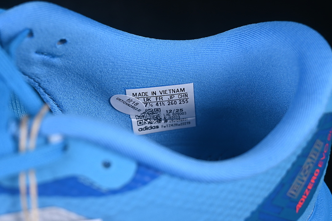 Adidas [JR2023]-[EVO SL BREATHABLE RUNNING SHOES DARK BLUE/SILVER]-[WOMAN:36-39]-[MAN:40-46] - Image 5
