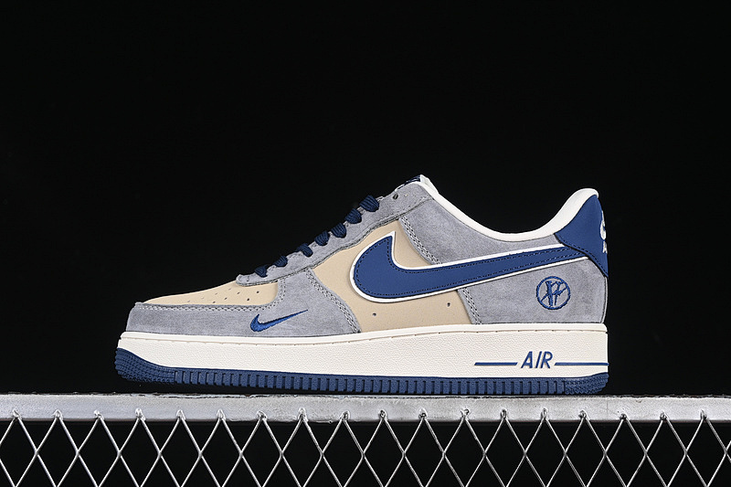 Nike Nike AIR FORCE 1 07 LOW WHITE/GREY/BLUE · KK1988-045, photo 1