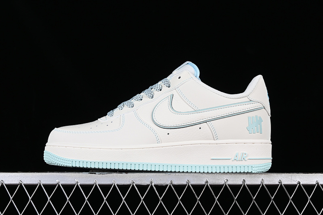 Nike [HL5696-789]-[UNDEFEATED AIR FORCE 1 07 LOW OFF WHITE/GREY/BLUE]-[WOMAN:36-39]-[MAN:40-45], photo 1
