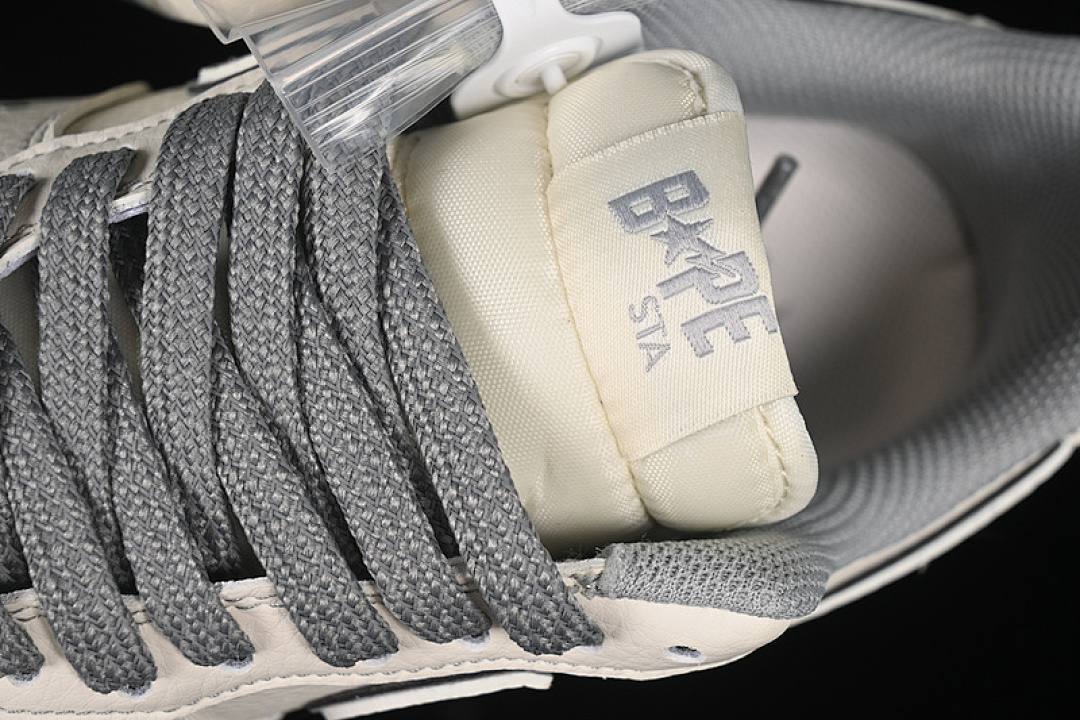 Nike [HH7518-065]-[AIR FORCE 1 07 LOW BAPE WHITE/GREY]-[WOMAN:36-39]-[MAN:40-45] - Image 9