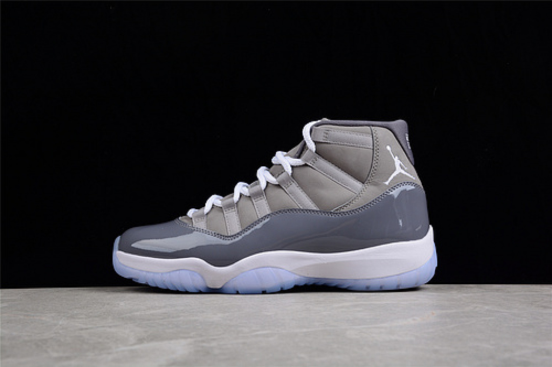 Jordan [378038-005]-[AIR JORDAN 11 RETRO 2021 MEDIUM GREY/WHITE/COOL GREY]-[WOMAN:36-39]-[MAN:40-47.5], photo 1