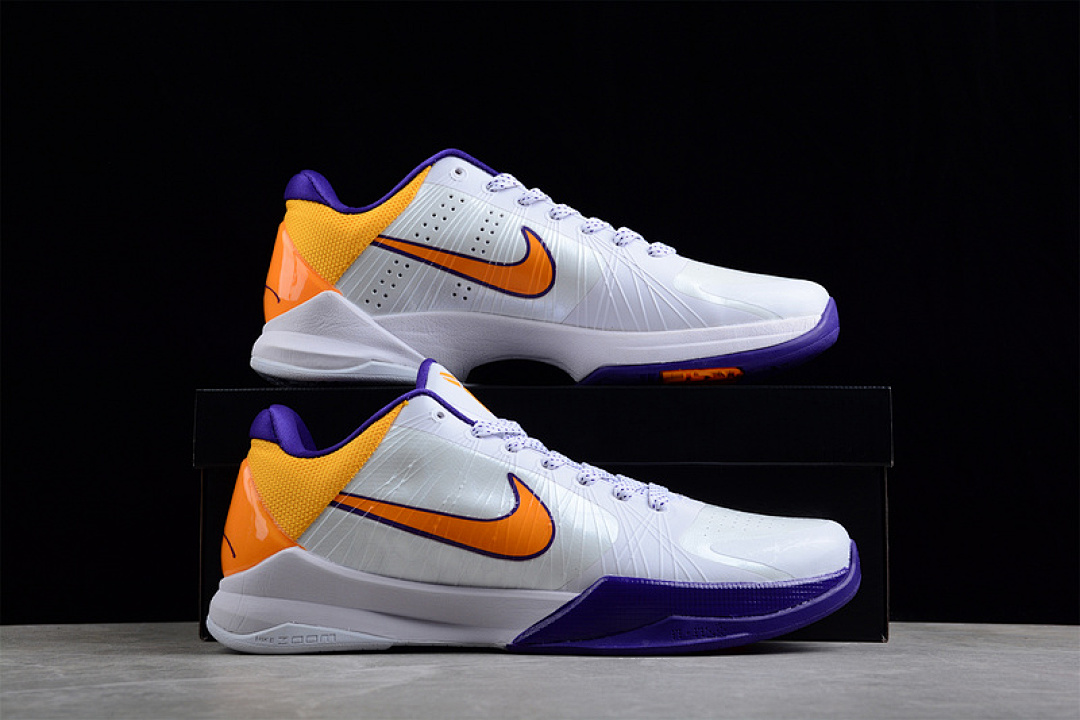 Nike [CD4991-102]-[KOBE 5 PROTRO ALTERNATE BRUCE LEE WHITE/PURPLE/YELLOW]-[MAN:40-46] - Image 16