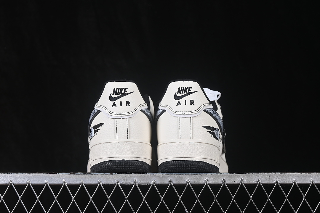 Nike [GS2288-006]-[AIR FORCE 1 07 LOW CASUAL SNEAKERS WHITE/BLACK]-[WOMAN:36-39]-[MAN:40-45] - Image 13