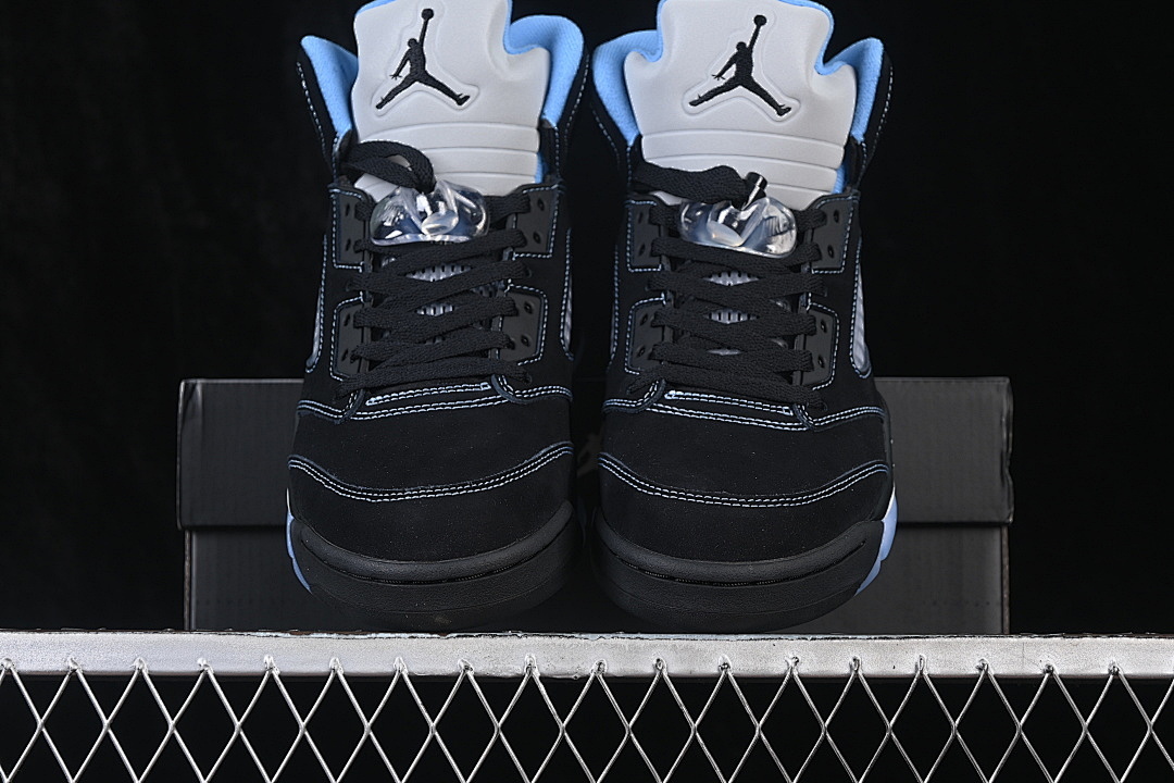 Unbranded [DD0587-008]-[JORDAN 5 RETRO BLACK/UNIVERSITY BLUE/WHITE]-[WOMAN:36-39]-[MAN:40-48.5] - Image 13