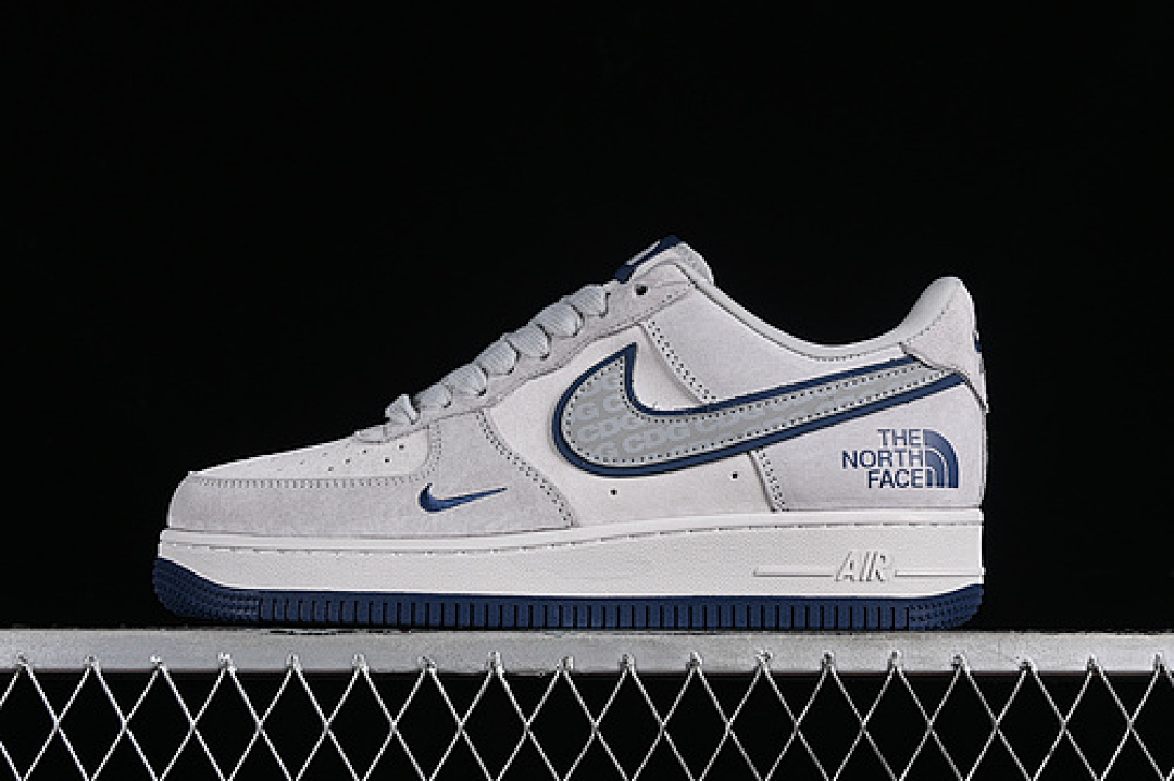 Nike Nike AIR FORCE 1 07 LOW CDG WHITE/GREY/BLUE · HD1968-014, photo 1