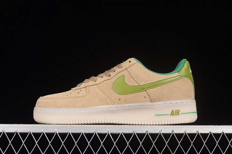 Nike Nike AIR FORCE 1 LOW 07 CACTUS DARK KHAKI/GREEN/BEIGE · CV1755-100, photo 1
