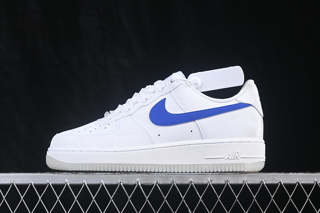 Nike Nike AIR FORCE 1 07 LOW CASUAL SNEAKERS KLEIN BLUE/WHITE · IW1235-121, photo 1