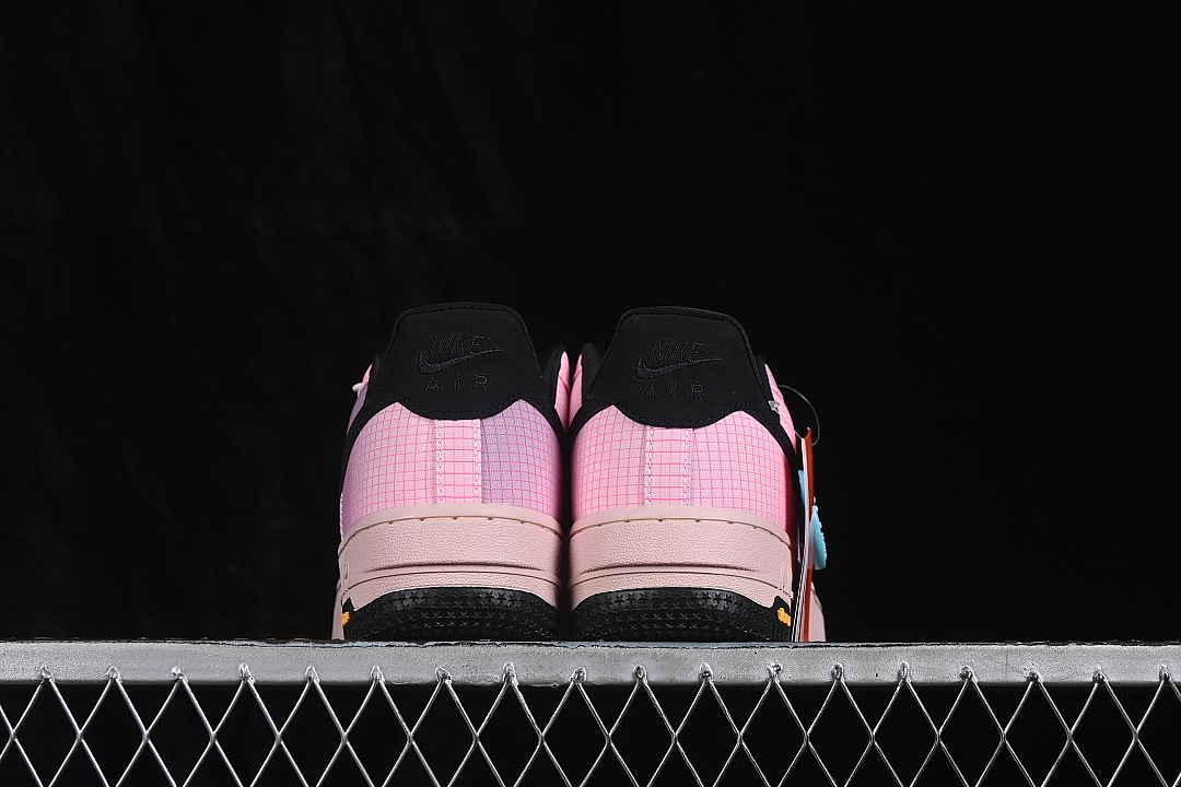 Nike [IH1943-600]-[AIR FORCE 1 07 LOW CASUAL SNEAKERS LIGHT PINK/BLACK]-[WOMAN:36-39]-[MAN:40-45] - Image 13