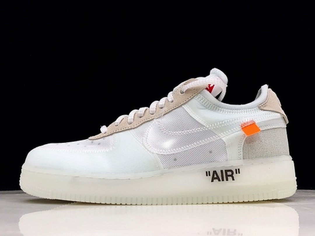 Nike [AO4606-100]-[ST THE TEN AIR FORCE 1 LOW X OW WHITE/WHITE/WHITE]-[MAN:40-46], photo 1