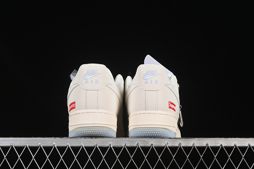 Nike [XX3168-179]-[AIR FORCE 1 07 LOW SUPREME WHITE/BLUE]-[WOMAN:36-39]-[MAN:40-45] - Image 14