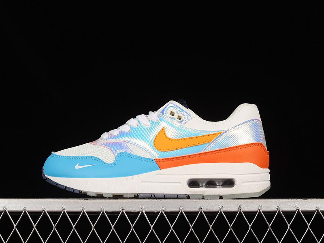 Unbranded [DQ9326-200]-[AIR MAX 1 LA VILLE LUMIÈRE WHITE/BLUE/METALLIC SILVER-ORANGE]-[UNISEX:36-47.5], photo 1